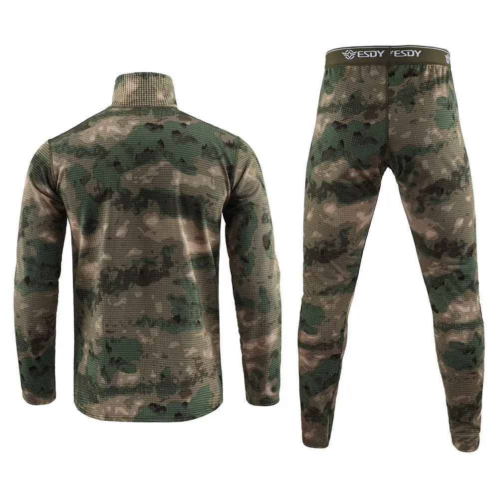 Мужской осенне-зимний комплект нижнего белья Chechen Outdoor теплый и морозостойкий