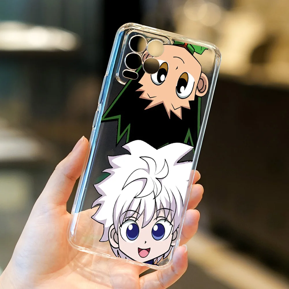Japan Anime Hunter X Clear чехол для телефона Realme C35 C31 C33 C30 8i 9 Pro Plus 9i GT Neo 3 2 Q3s HXH Cover Funda - купить