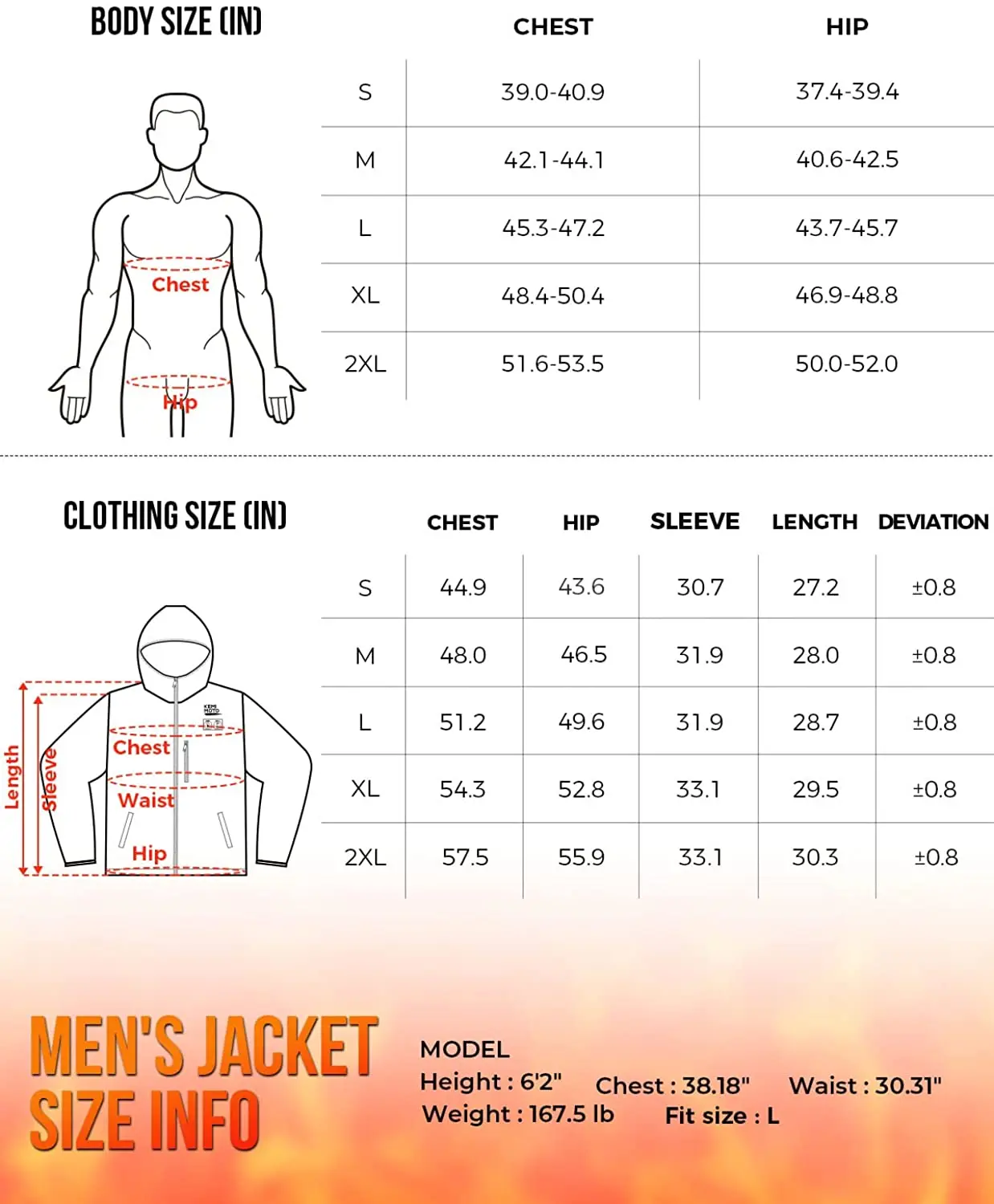 Men's Heated Jacket,  Warming Heating Jacket with Battery Pack Detachable Hood for Hunting Fishing Cycling,XL enlarge