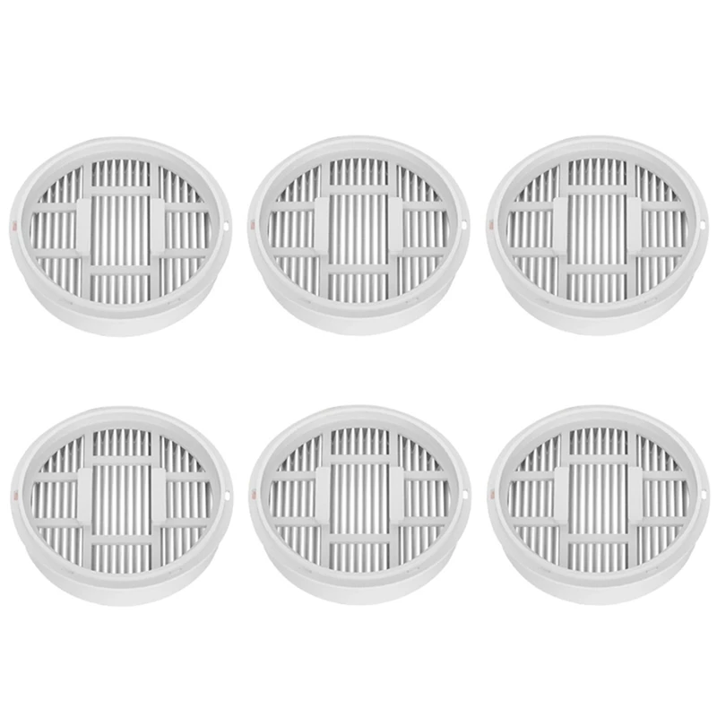 

6PCS HEPA Filter For Xiaomi Dreame Wireless Handheld Vacuums Cleaner VC20 VC21 VC20S Washable Hepa Filter Filtration