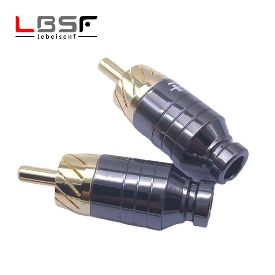 4 шт./2 пары, сварные головки с позолоченной головкой