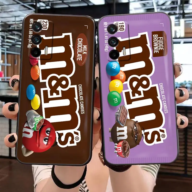 

Case For Realme GT 2 Pro Master Neo2 50 50I 50A 5G C35 C33 C31 C30 C30S C21 C21Y C20 C15 Case Para M-M&M's C-Chocolate Bean Face