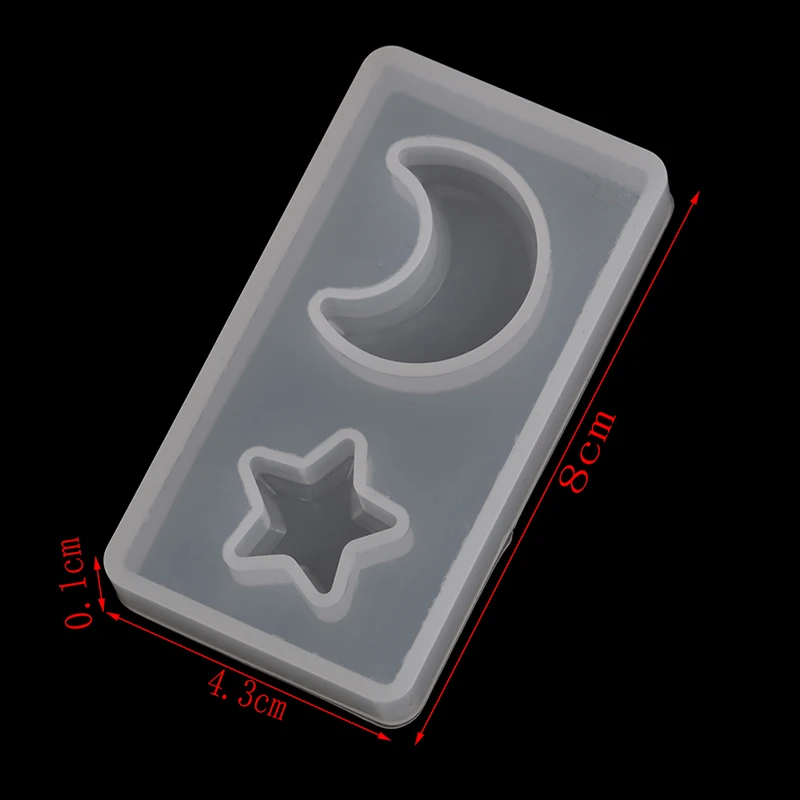 1 шт. силиконовая форма для украшений из смолы