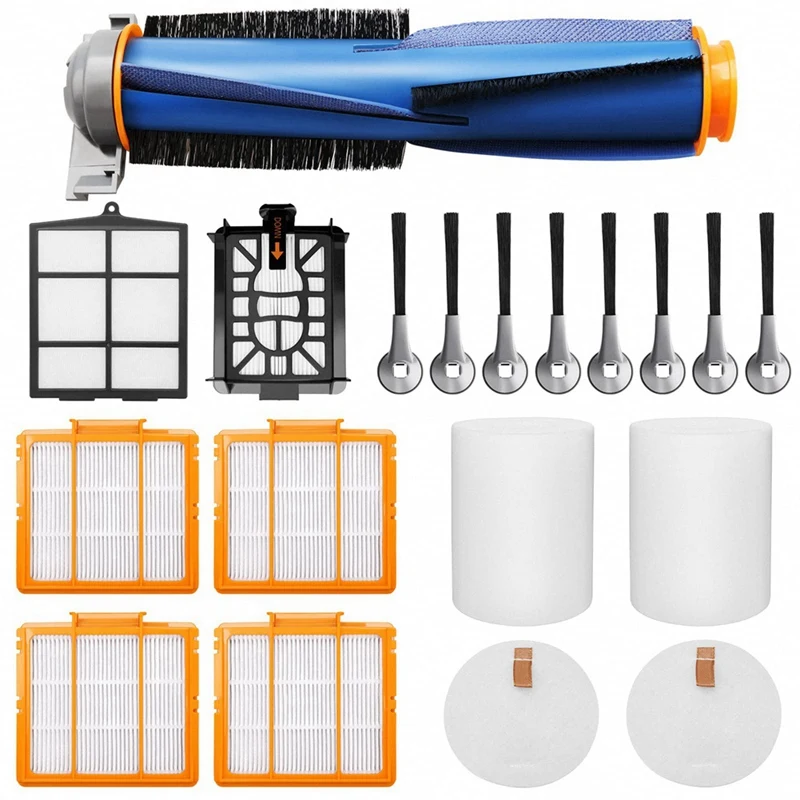 

HOT!Replacement Parts Roller Brush Side Brushes Hepa Filters For Shark AV2501AE AV2502AE Robot Vacuum Cleaner Accessories