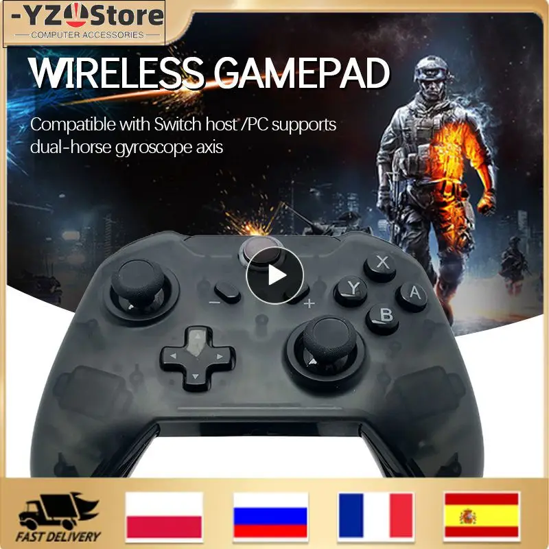 

For Switch Lite Game Controller Wireless Portable Game Console Fashionable Joystick Controller For Switch Black