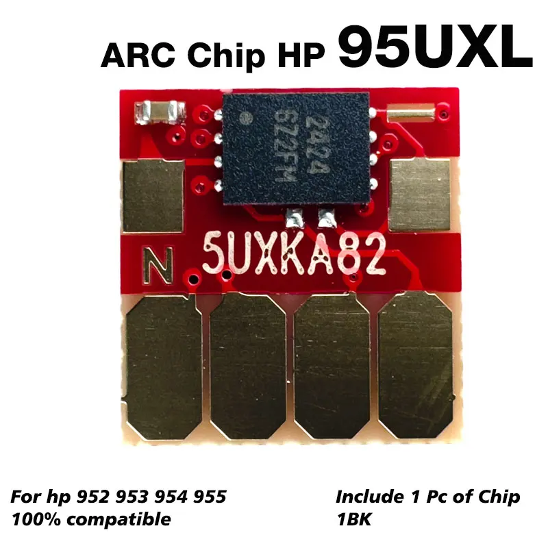 Фото ALIZEO 95U ARC чип сменный СНПЧ для HP 952 953 954 955XL, совместимый картридж OfficeJet Pro 7740 8710 8715 8720 8210 принтер №3