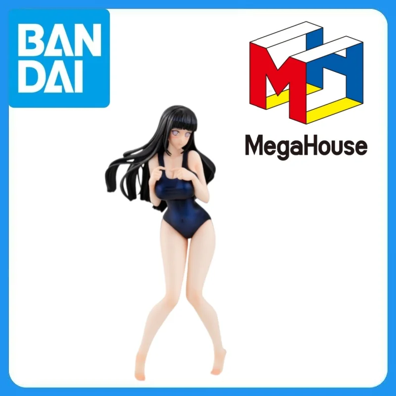 Фото В наличии: Оригинальная фигурка MegaHouse Naruto Shippuuden Hyuuga Hinata Naruto Gals Ver.Splash B, аниме-фигурка, гаражный кит, модель для декора. №1