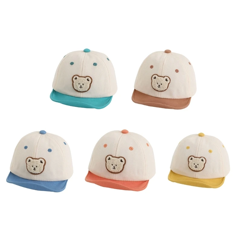 

Бейсбольная кепка для малышей, регулируемая детская фуражка, шляпа с козырьком и широкими полями, гибкая шляпа