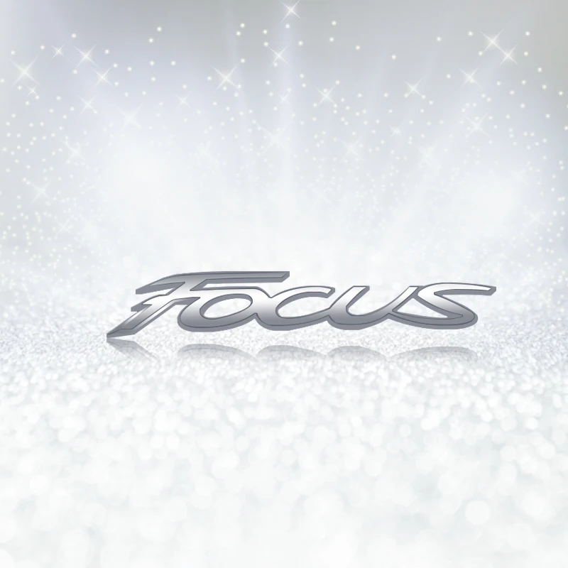 

3D значок из металлического сплава с буквенным принтом автомобиля, эмблема на задний багажник, наклейка, украшение для логотипа Ford Focus MK2 MK3 MK4 MK5 MK6 MK7, автомобильные аксессуары