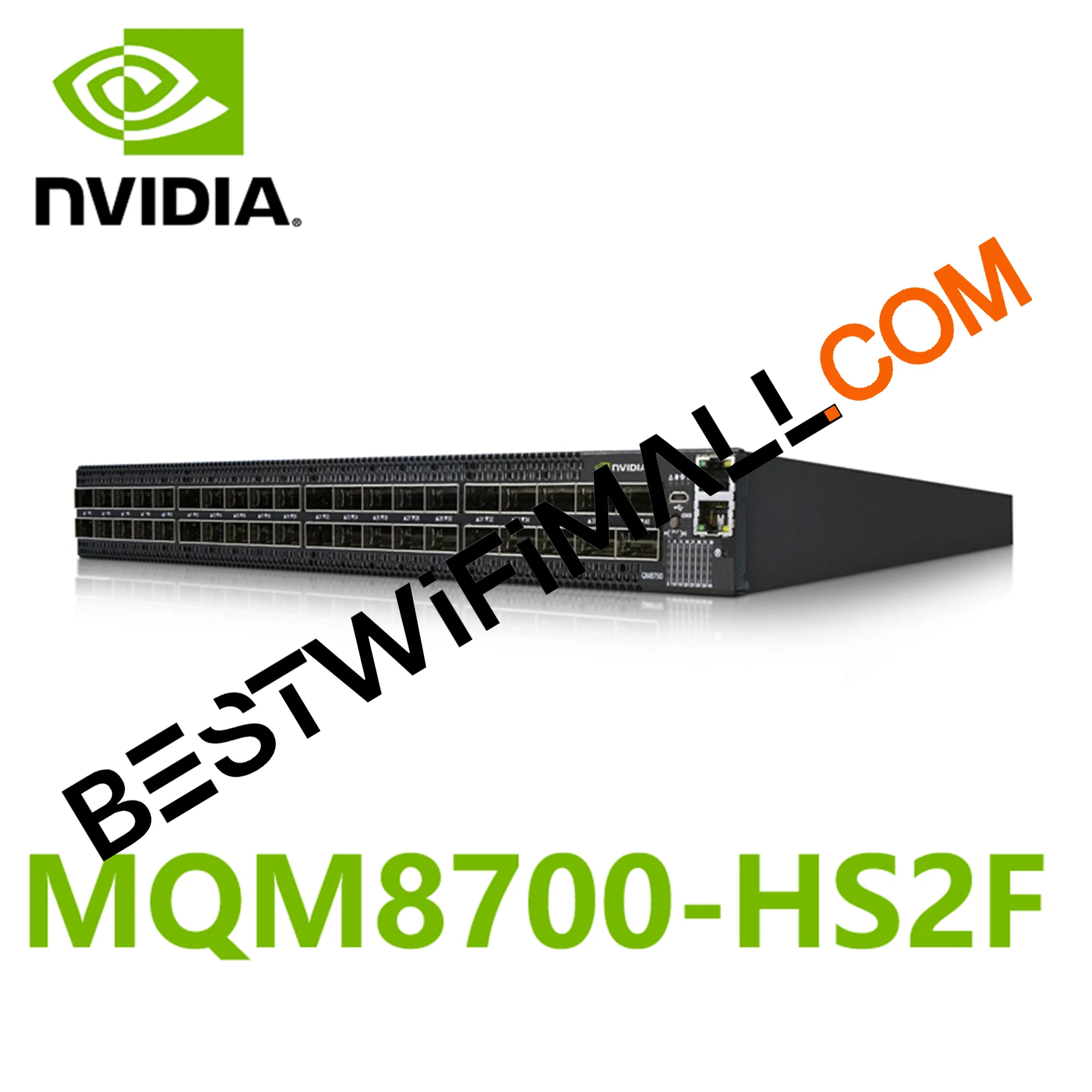 Фото Коммутатор NVIDIA Mellanox MQM8700-HS2F Quantum HDR InfiniBand 1U с 40 портами HDR 200 Гбит/с и общим пропускным способом 16 Тбит/с №5