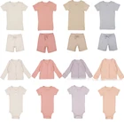 Лето-Весна 2022, Детские футболки для мальчиков и девочек, милые топы с коротким рукавом, футболки, одежда из модала и хлопка для малышей