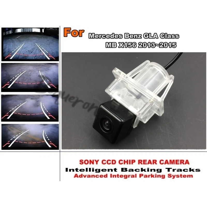 

Умные водонепроницаемые динамические треки заднего вида для Mercedes Benz GLA Class MB X156 2013 ~ 2015