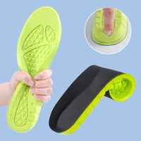 memory foam sports insoles for shoes men women sneakers deodorant shock absorption height increase insoles for feet arch support