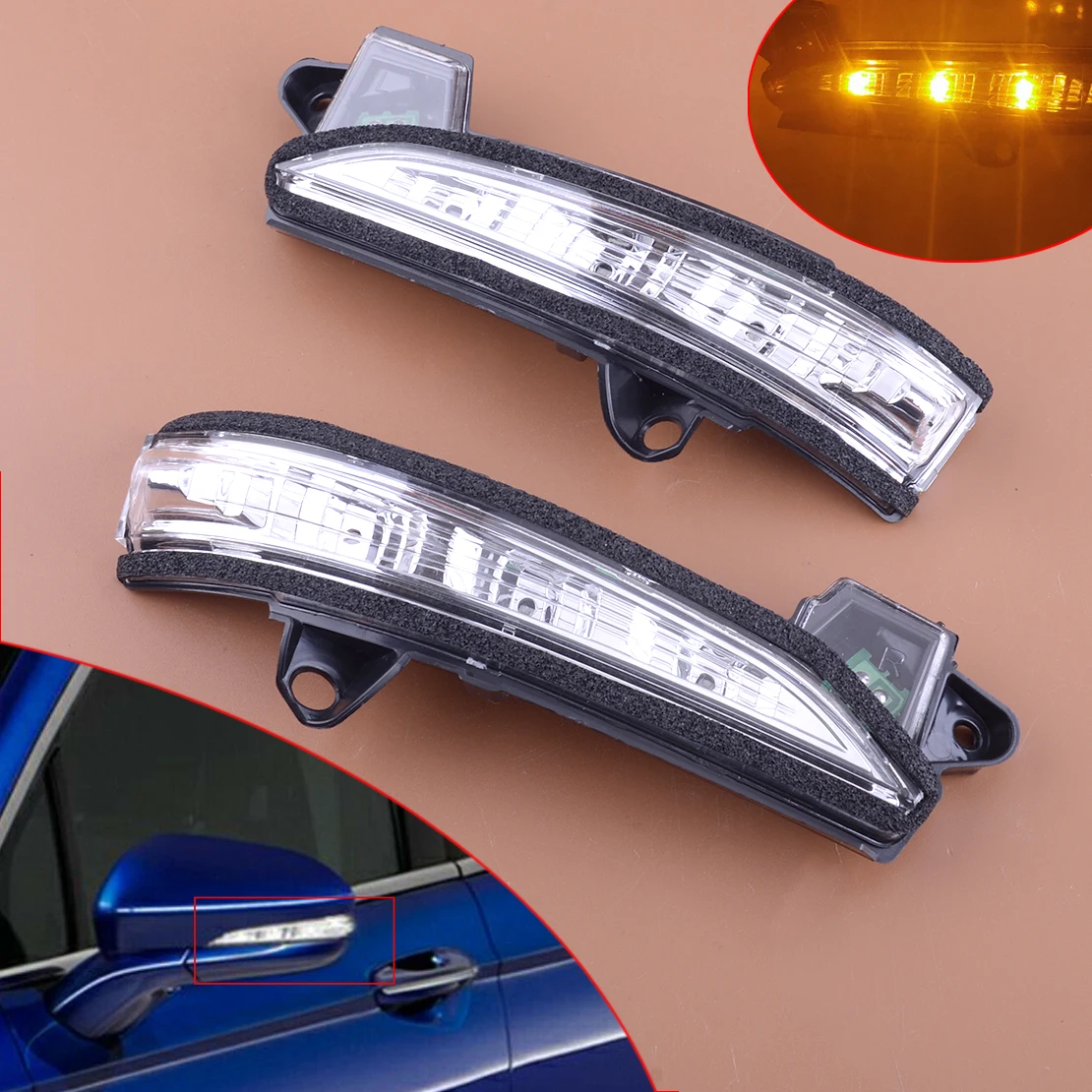 

1 Pair Left Right Side Mirror Turn Signal Light Lamp DS7Z13B375A Fit for Ford Fusion Mondeo 2013-2017 2018 2019 2020 DS7Z13B374A