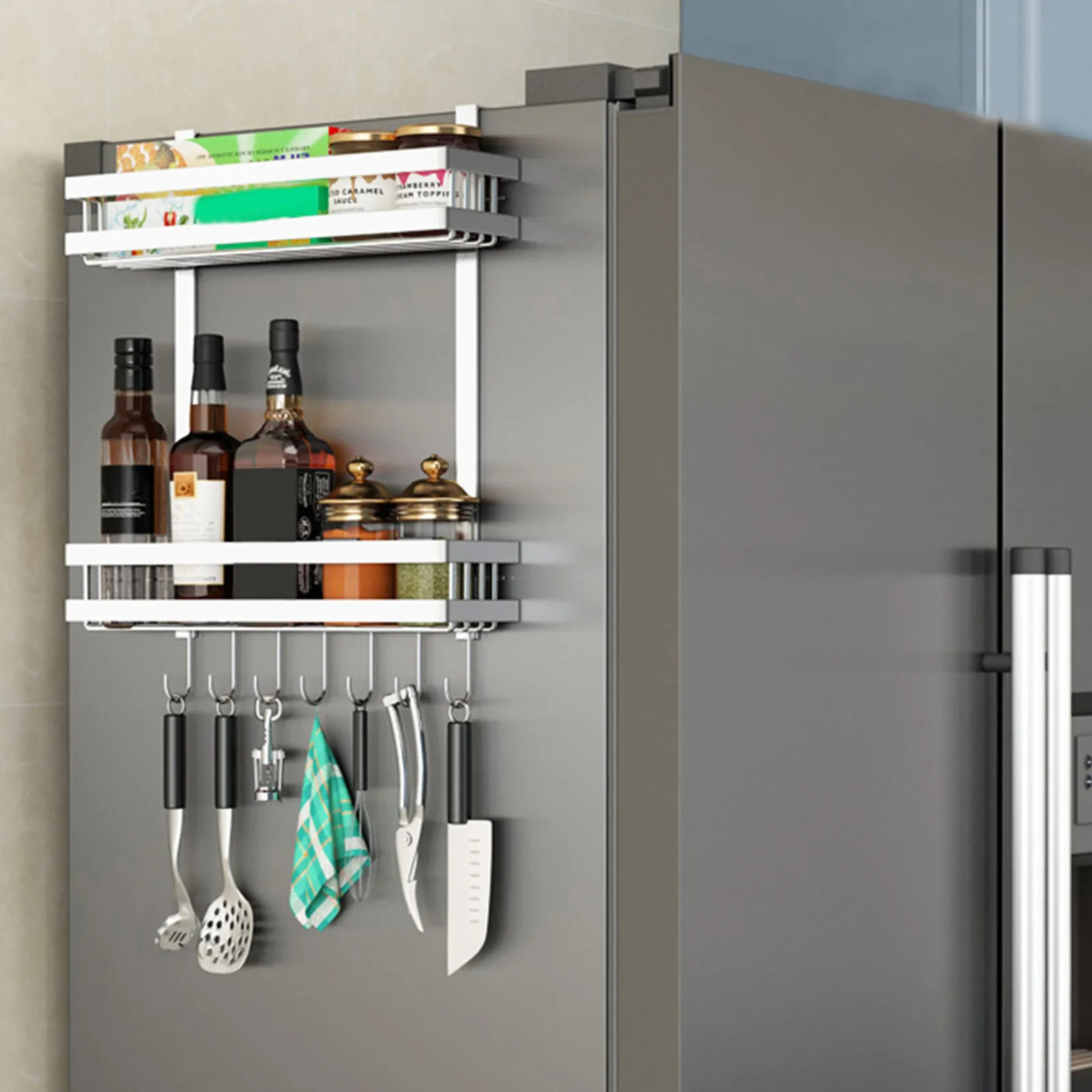 

Контейнеры для хранения Вешалки Для Хранения Вешалки для хранения Органайзер для сортировки холодильника и для уборки под кроватью