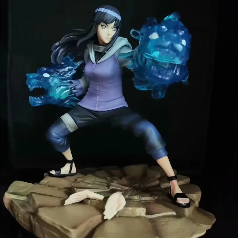 

Anime Naruto Hyuuga Hinata GK Double Lion DianTang PVC Action Figure Collectible Model Doll Toy 23cm
