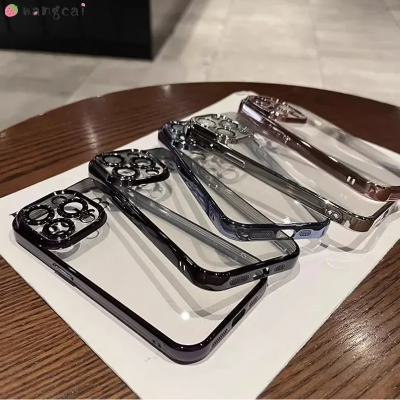 Блестящий простой блестящий чехол для Vivo V40 V30 V29 V27 Pro SE Lite V30e V29e Y200 GT Y200e Y200i Y200t Y100i