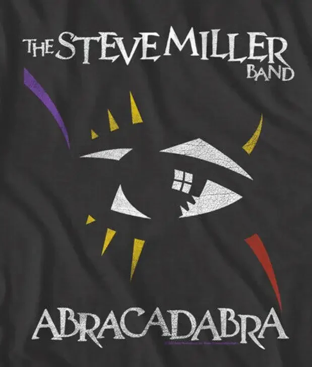 Хлопковая летняя футболка Steve Miller Band Abracadabra
