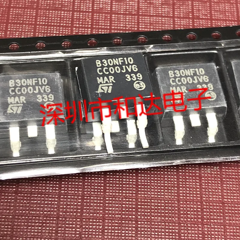 

(5Pcs/lot)STB30NF10 B30NF10 TO-263 100V 30A