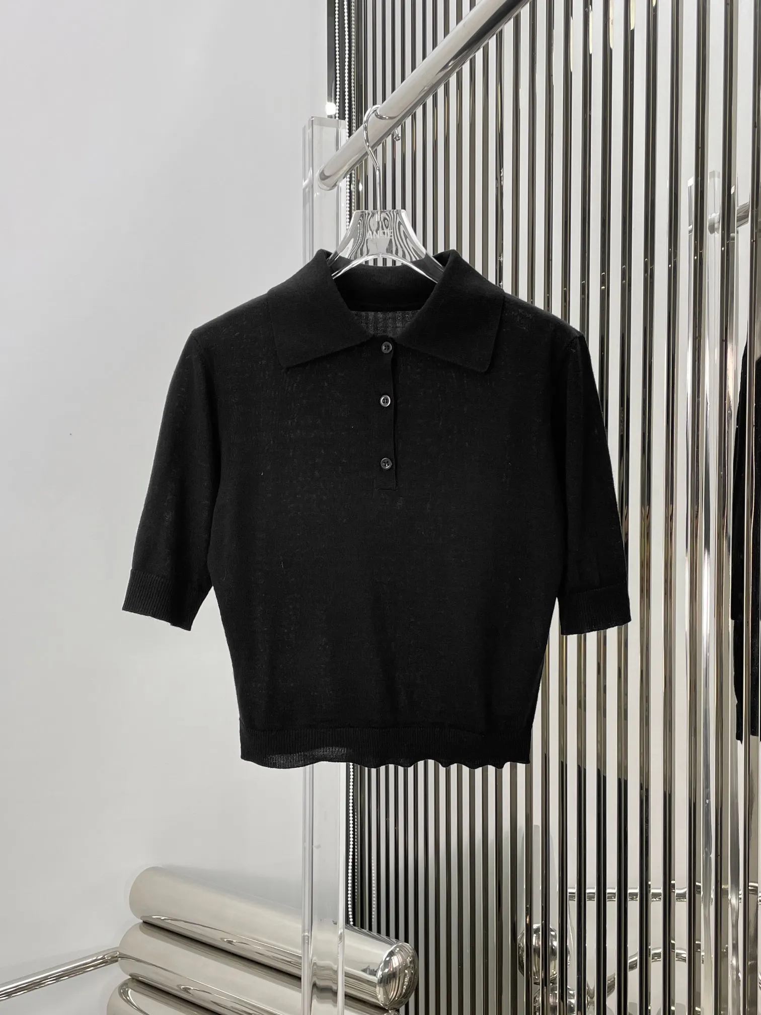 

2023 spring and summer women's clothing fashion new Wool Knitted Shirt 0621