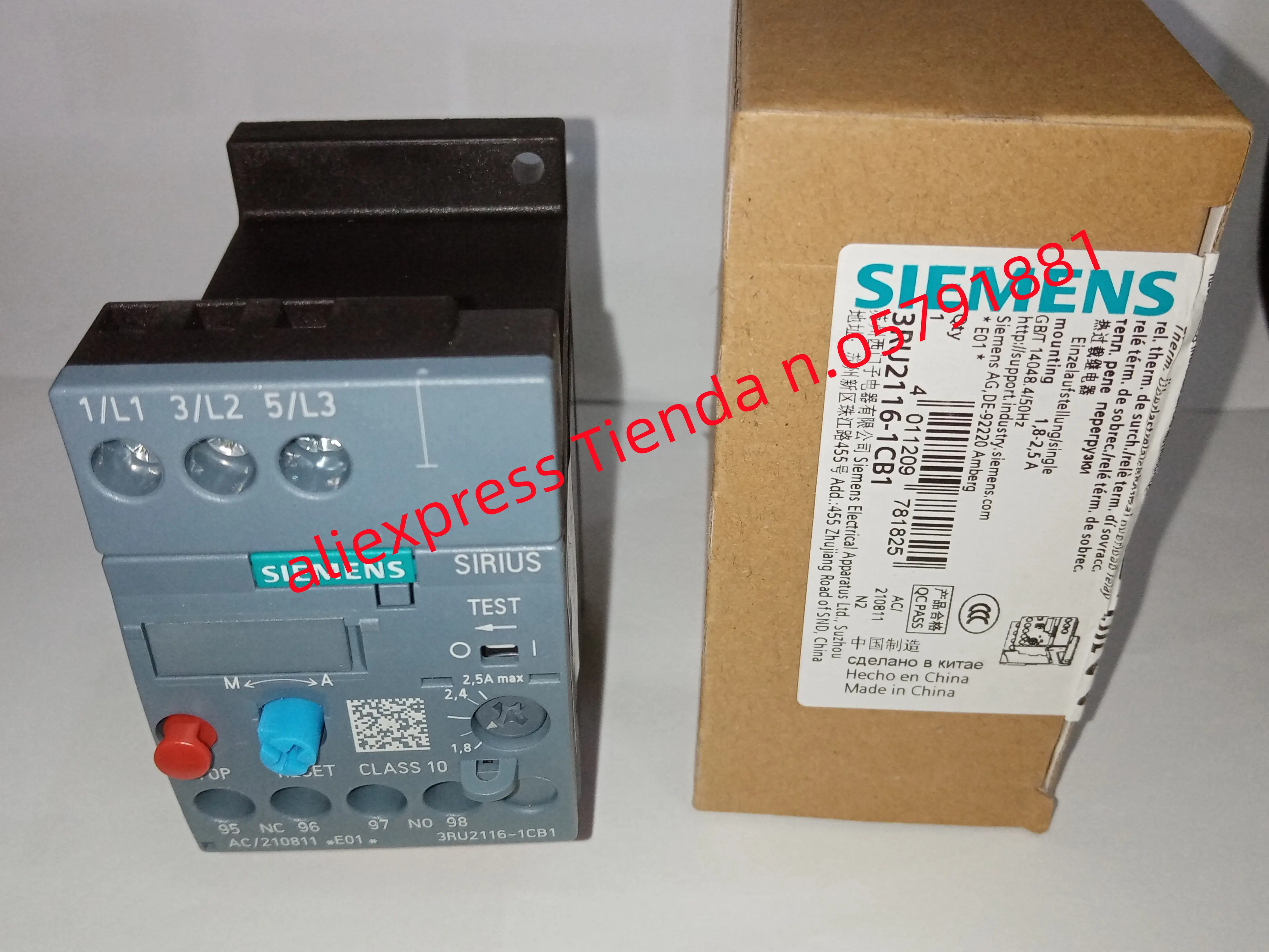 

3RU2116-1GB0 3RU2116-1CB 1 Совершенно новый импортный 100% оригинальный