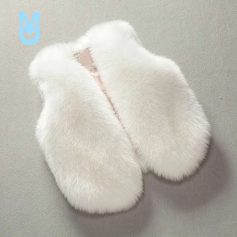 

New Autumn Winter Baby Girls Warm Coat 2022 Kids Faux Fur Jackets Children Girl Clothing Jacket Outwear