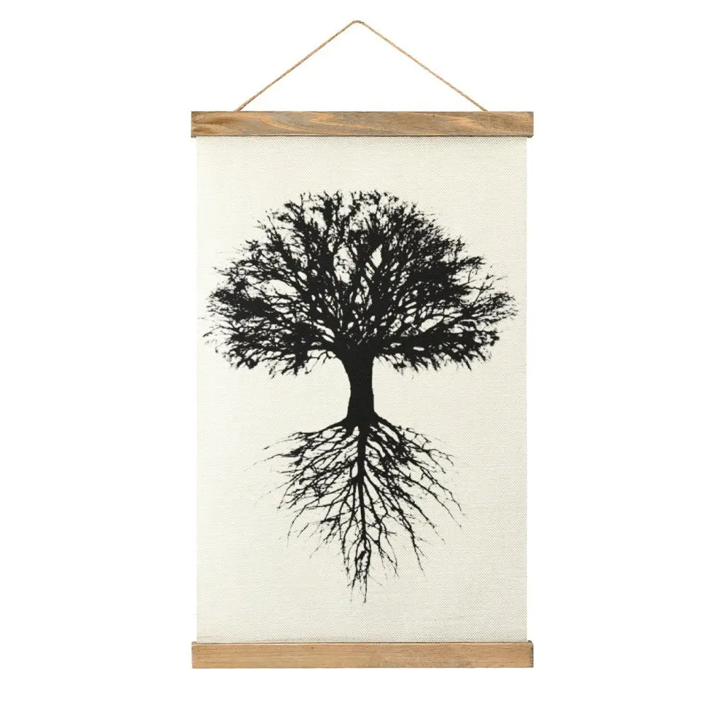 

Novelty Awesome Tree Of Life 12 Canvas Hanging Picture Craft Decoration Funny Novelty Hotel Draw Style Hang Pictures