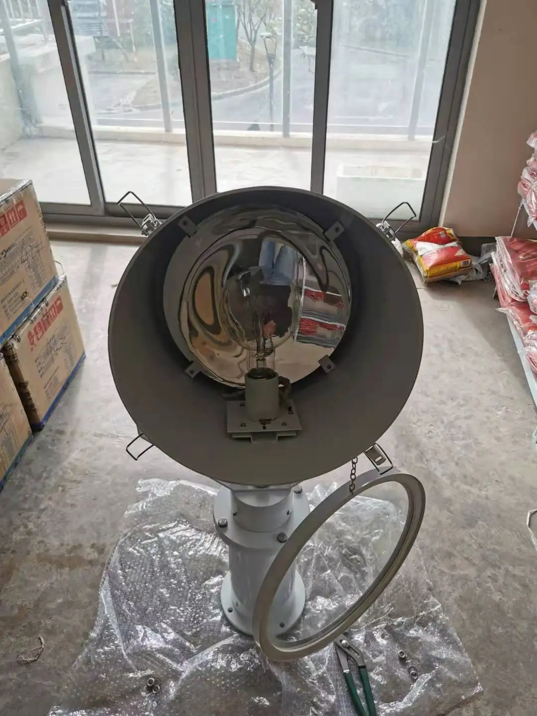 Профессиональный морской поисковый фонарь HJ-marine CTG3 E40 1000 Вт навигационный