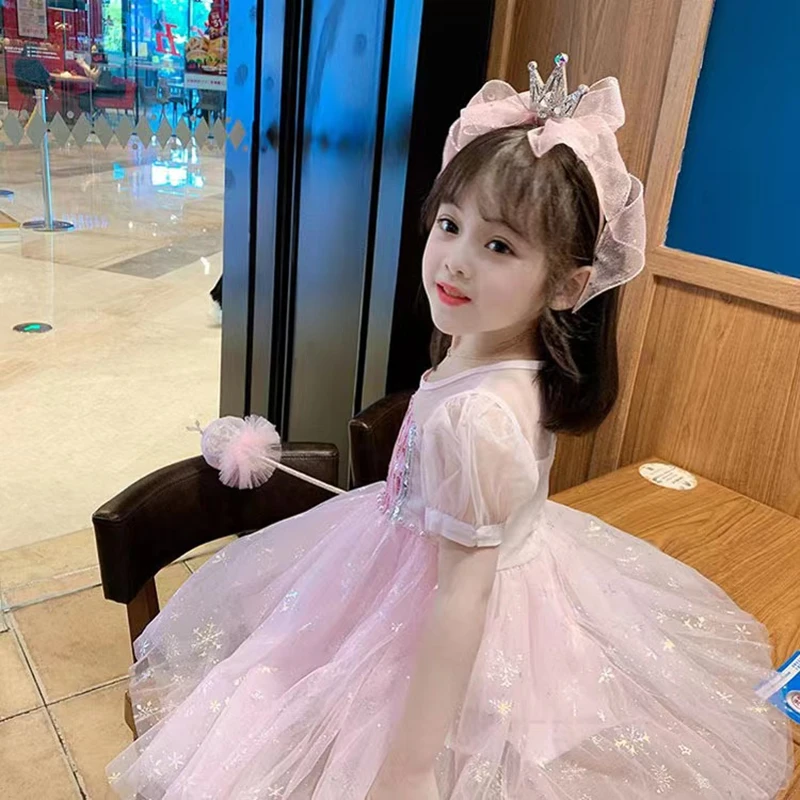 

10Pcs/Lot New Fashion Lace Net Yarn Crown Hairband Korean Fashion Princess Bow Headband Children's Hair Hoop Accessories