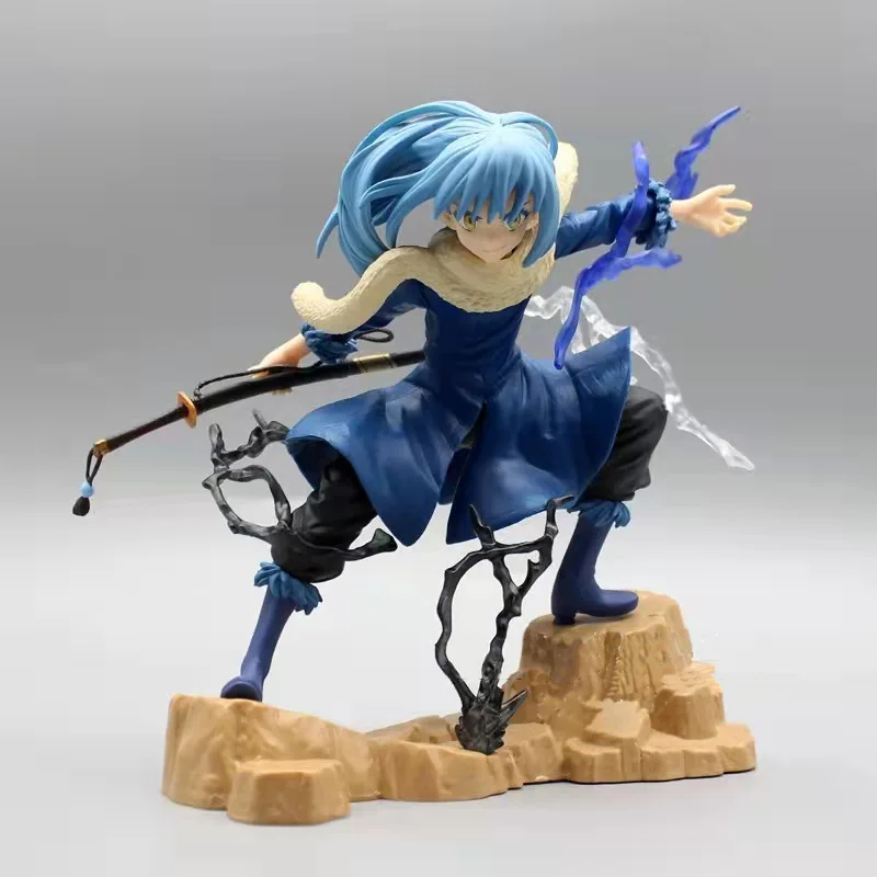 

Anime Shitara Suraimu Datta Ken Rimuru Tempest Lord PVC Action Figure Collectible Model Doll Toy 18cm