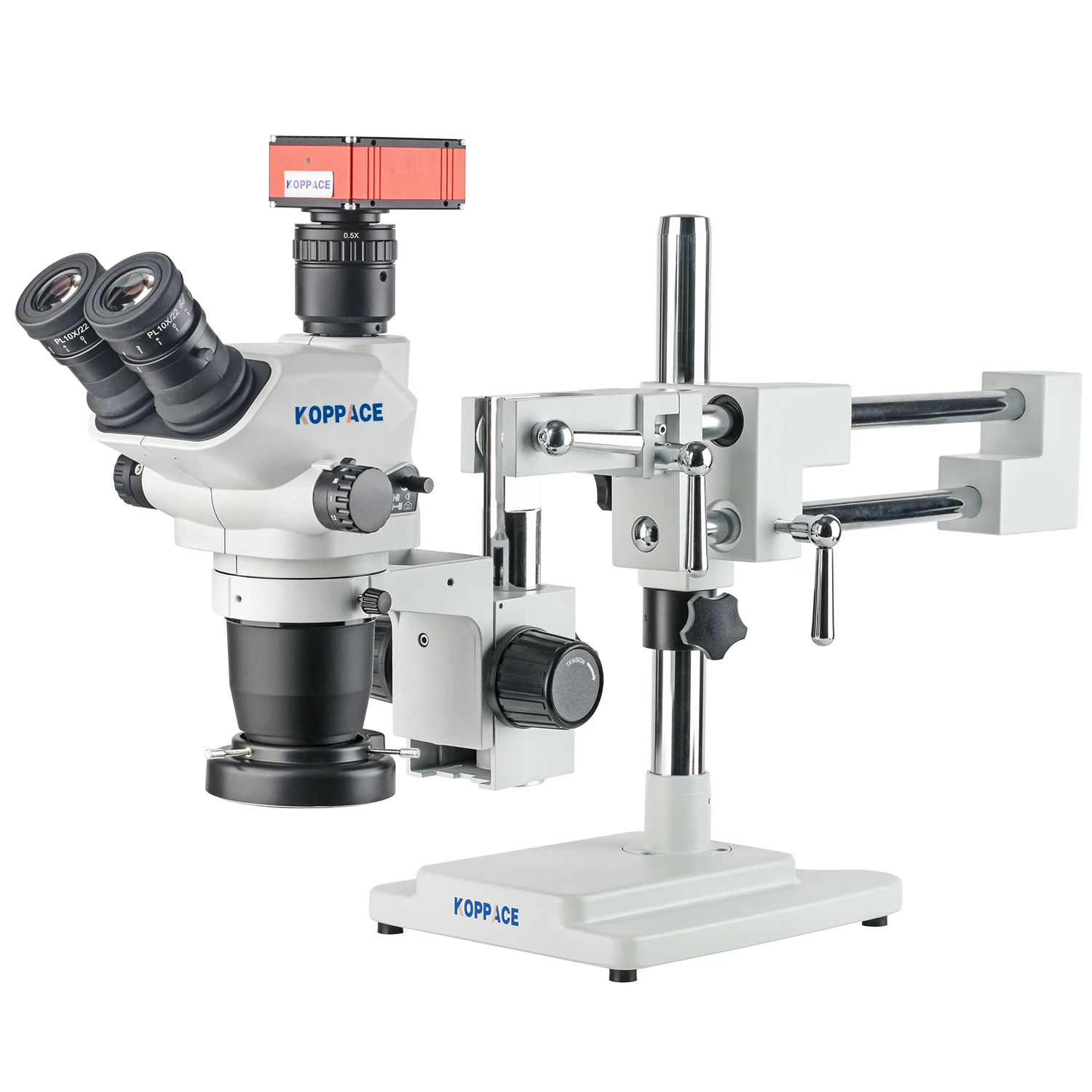 Тринокулярный стереомикроскоп KOPPACE 6 7X-45X Поддержка изображения 2K HD для