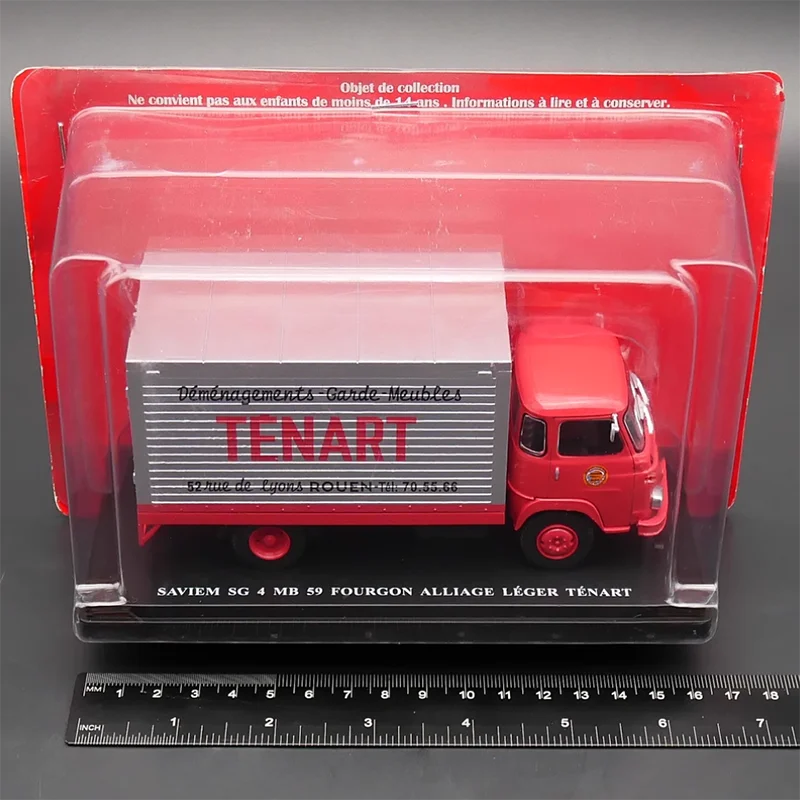 Литой товар в масштабе 1:43 Saviem SG 4 Мб 59 TENART модель автомобиля из сплава готовая