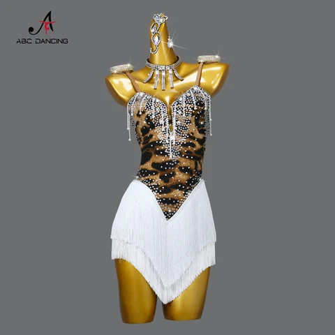 Женское платье для латиноамериканских танцев ABC DANCING