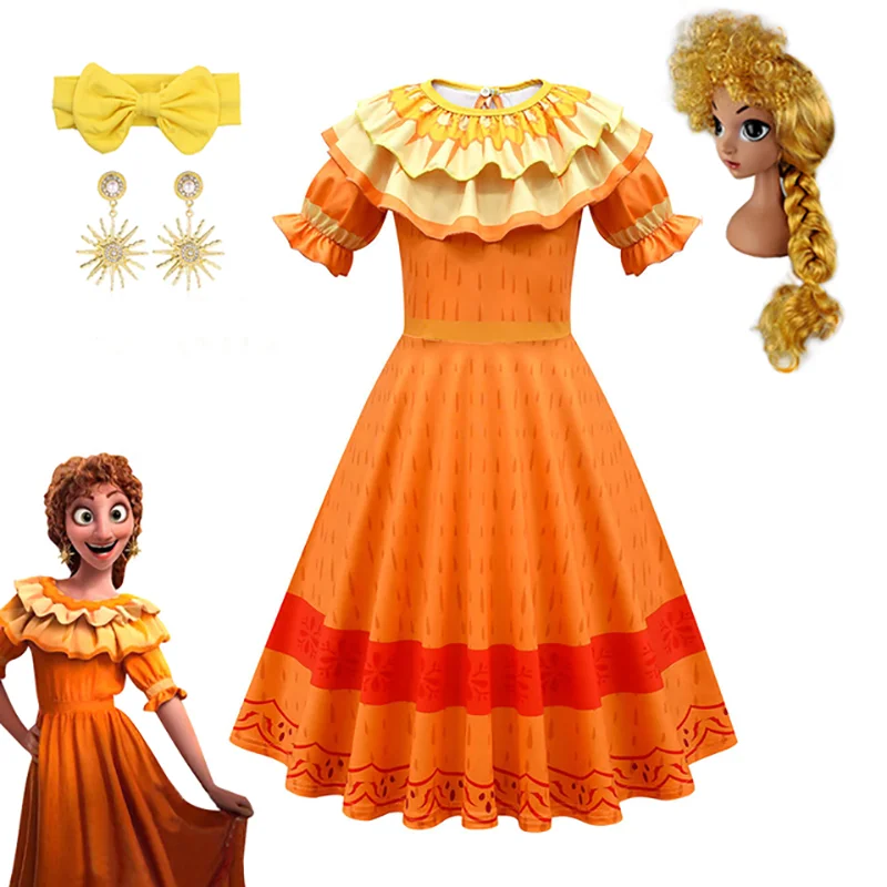 Костюм для девочек из мультфильма Disney Mirabel Isabela |