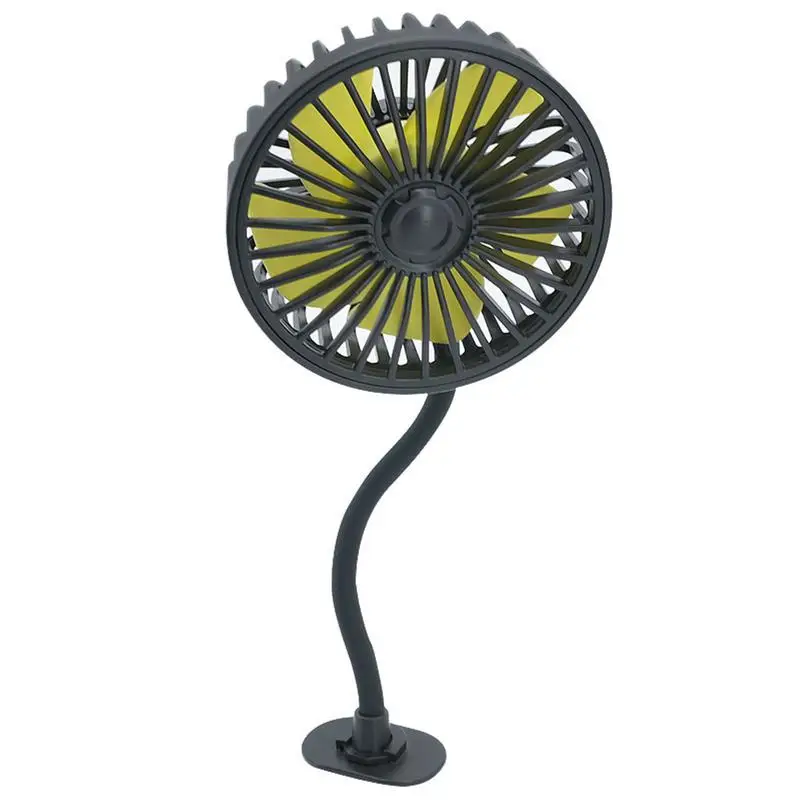 

Car Fans For Rear Seat USB Cool Fan 360 Degrees Rotation For Headrest Vehicle Air Cooling Fans For Backseat Auto Dashboard