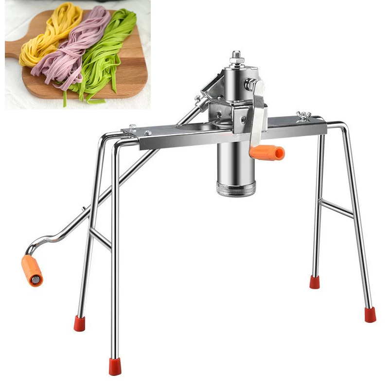 

Ручная машина для изготовления лапши из нержавеющей стали, сверхмощная машина для изготовления лапши в китайском стиле, посуда