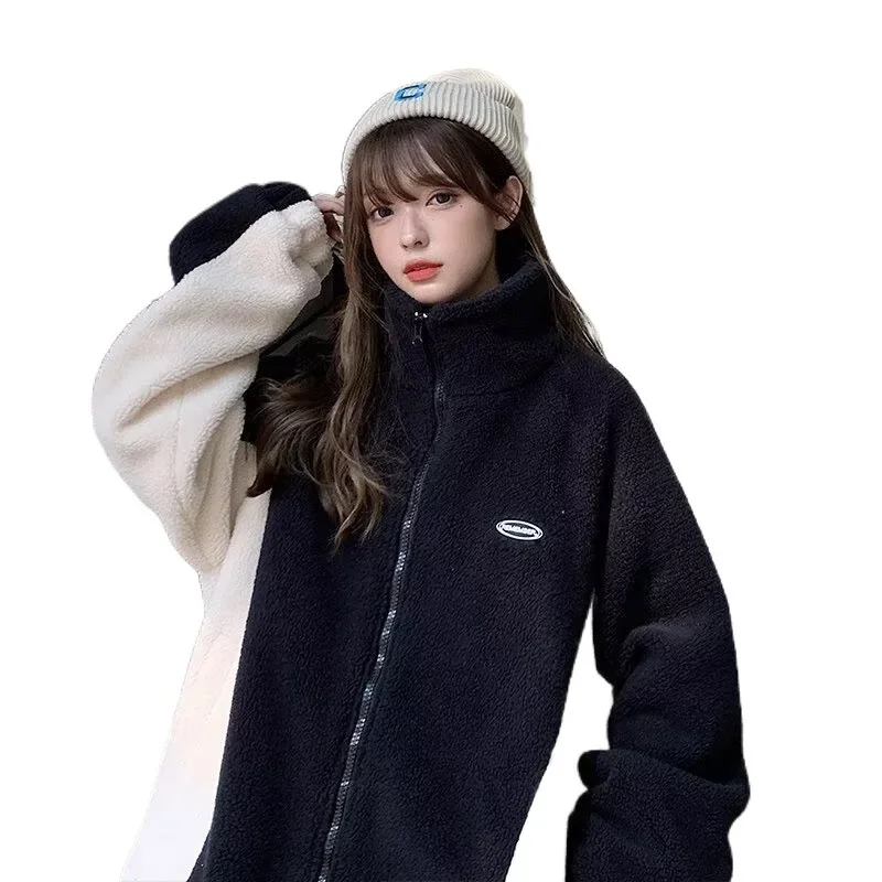 Новинка 2024 зимнее пальто с хлопковой подкладкой утолщенное теплое овечье