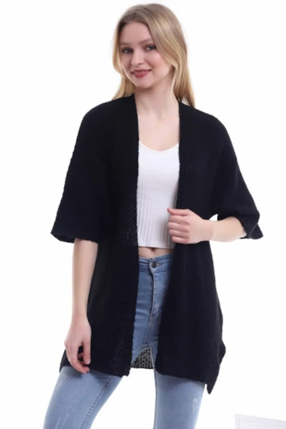 

Женский кардиган, повседневный вязаный высококачественный модный кардиган, свитеры, свободный свитер, джемпер