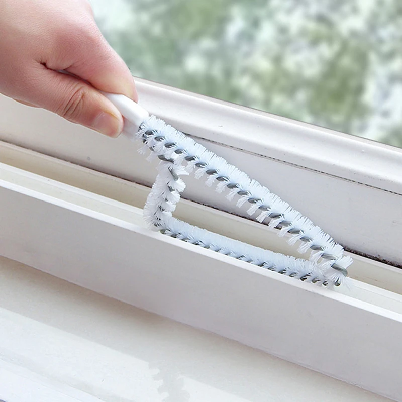 

Инструмент для чистки, щетка для щелей, многофункциональная направляющая для оконных канавок в кухню и ванную комнату/станция для мытья/канал/щелевая Чистка