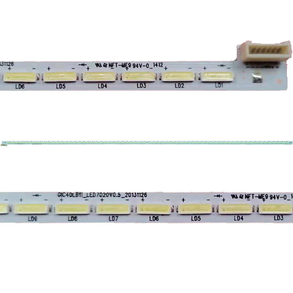 

New 515mm LED Blacklight strip 72leds for TCL TV L40A71C T52M400354AE1ET13S46-REV2.0
