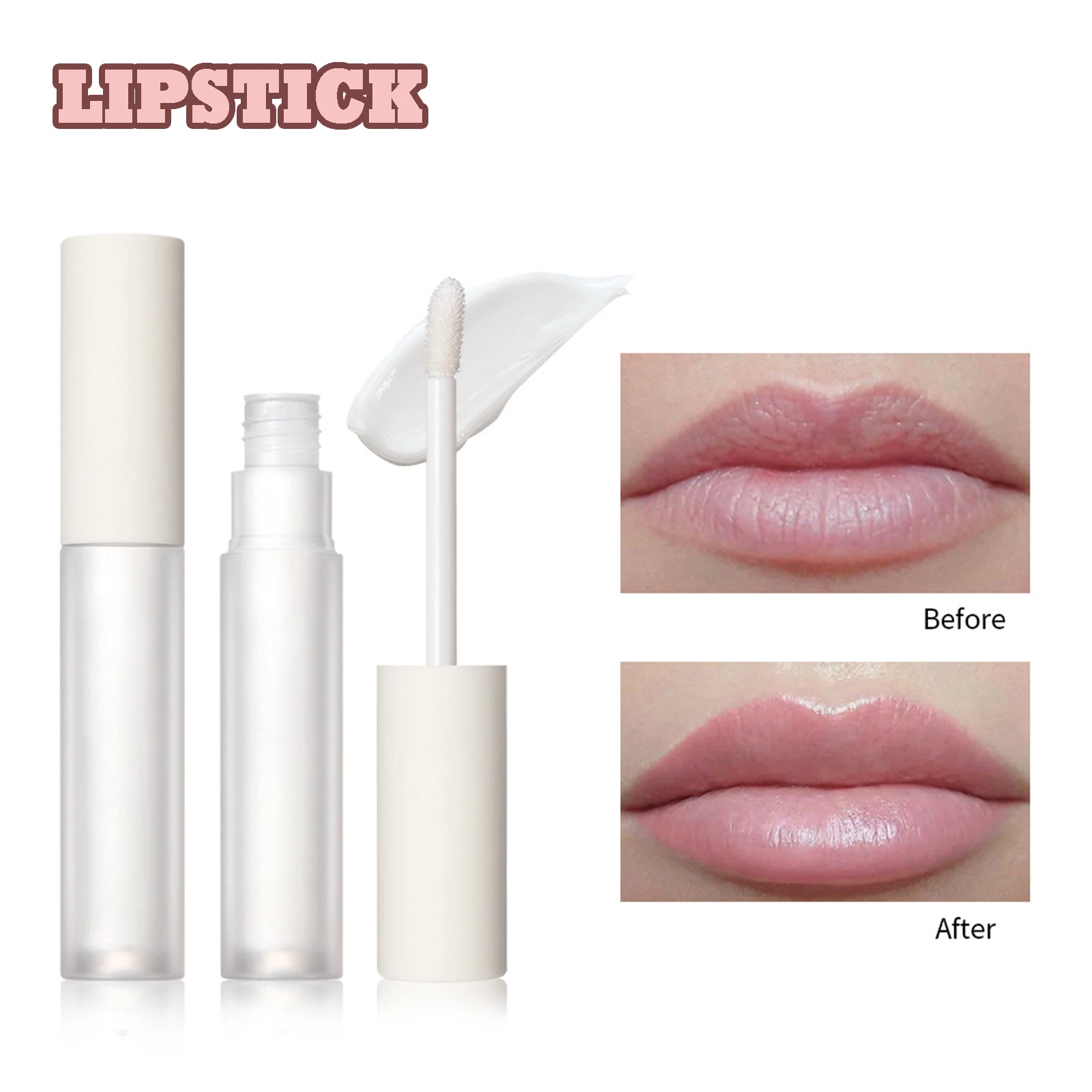 

Натуральный крем для губ, портативный увлажняющий крем для ухода за губами для женщин и девушек