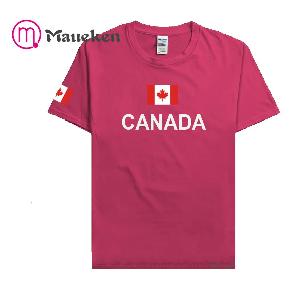 2022 канадская футболка мужские топы из 100% хлопка одежда для фанатов Народной