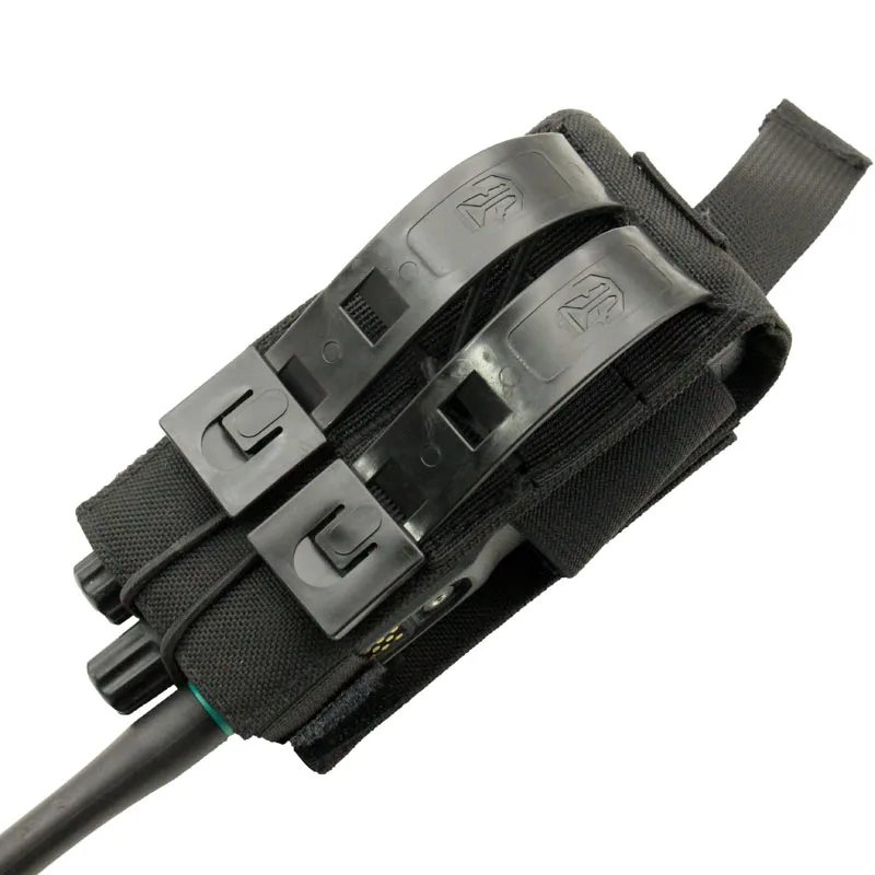 Special Package For Military PH790 Walkie Talkie MOLLE System Suitable For Tactical Vest Elastic And Fixed Multi-purpose Black