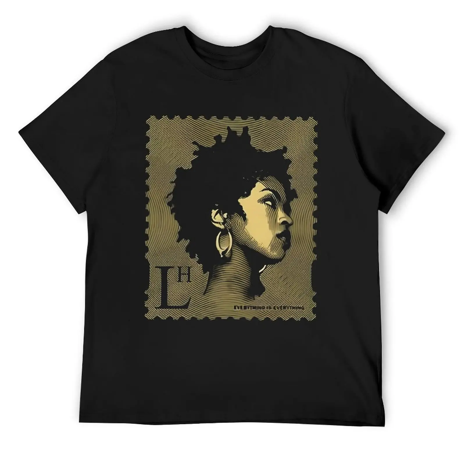 Футболка Lauryn Hill The Famous топы футболки с рисунком простые черные для мужчин