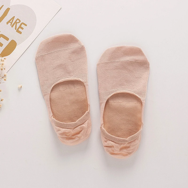 

Summer Silk Socks for Women Sock Slippers 80% Mulberry Silk Anti Odor Non Stuffy Sweat Invisible Short Socks Calcetines Mujer FC