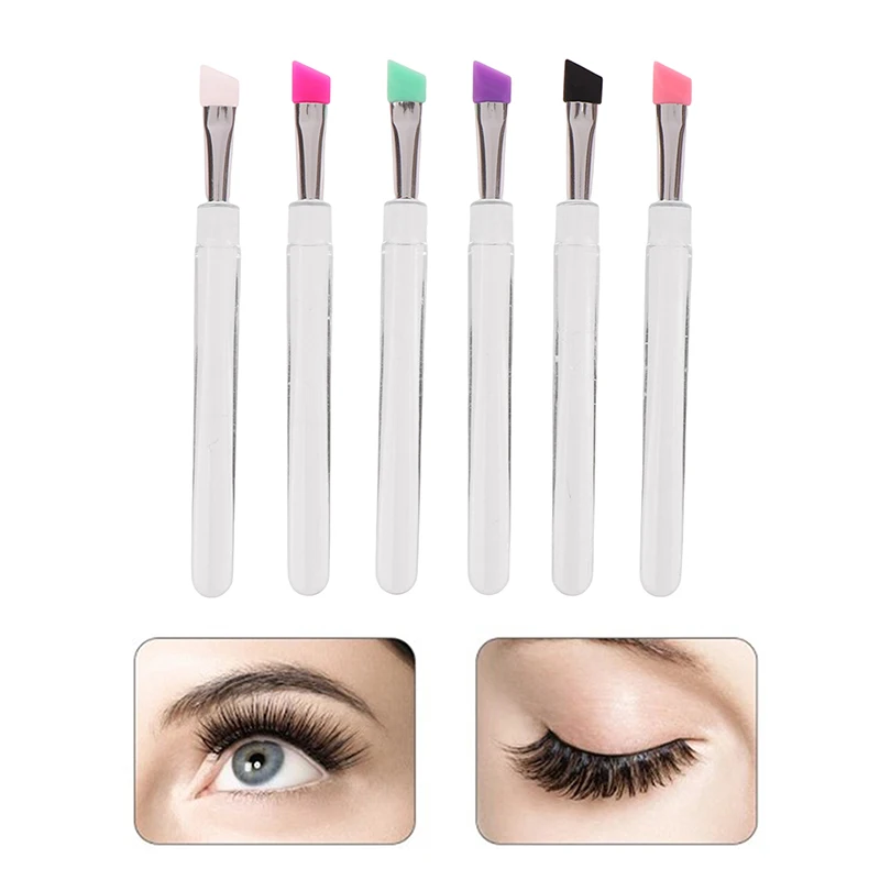 

Silicone Brush Lamination Eyelashes Separating Tool Eyelash Extension Supplie Eyelash Perm Lifting Tools