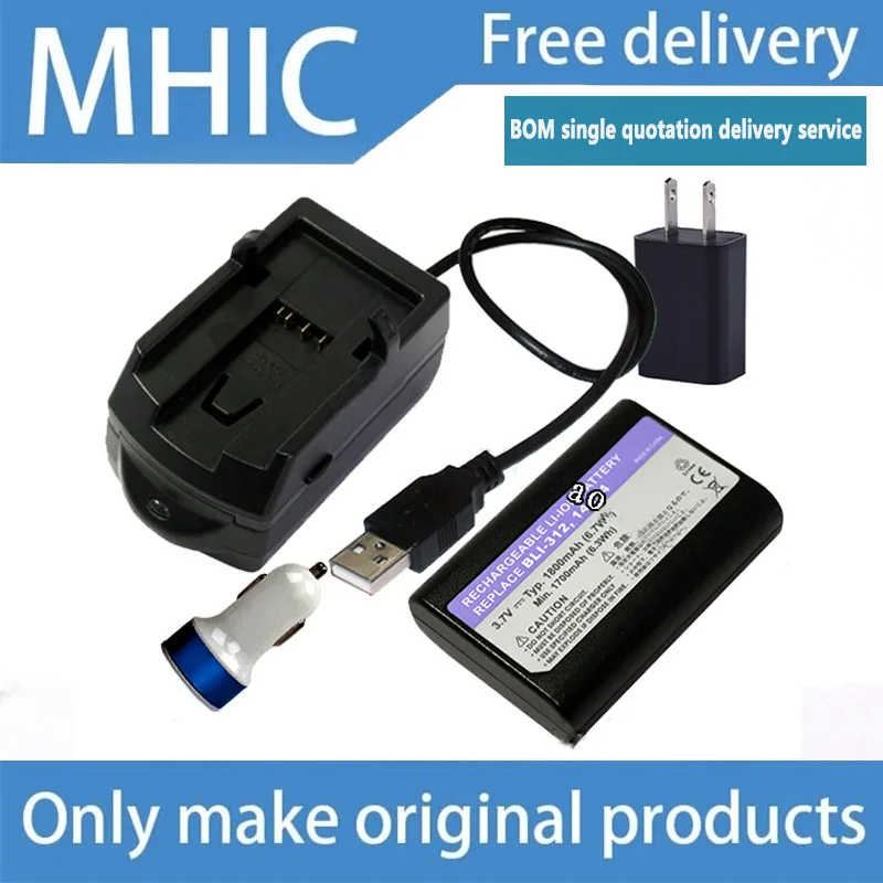 1 шт./лот бесплатная доставка LeicaM8 M9-P M8.2 M9 ME 14464 BLI-312 аккумулятор для камеры +