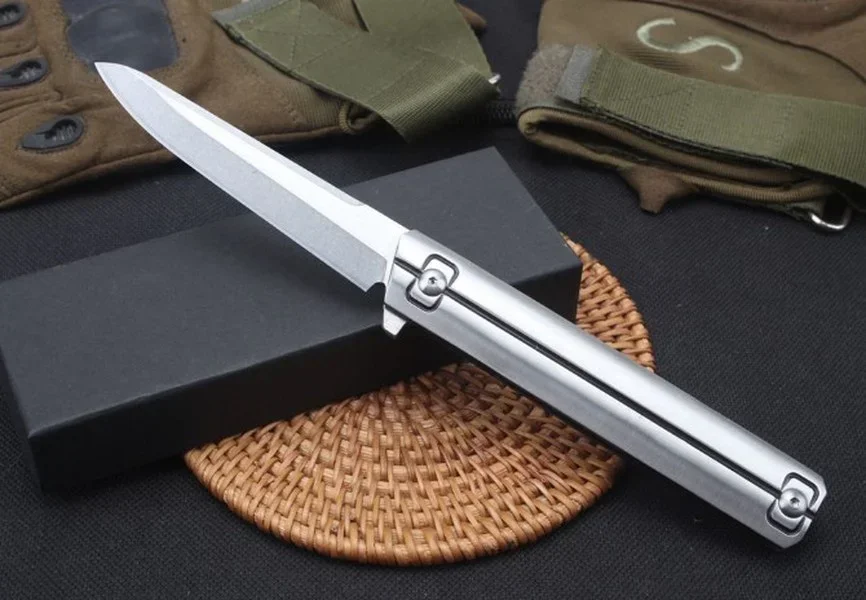 Карманный складной нож из нержавеющей стали с шарикоподшипником