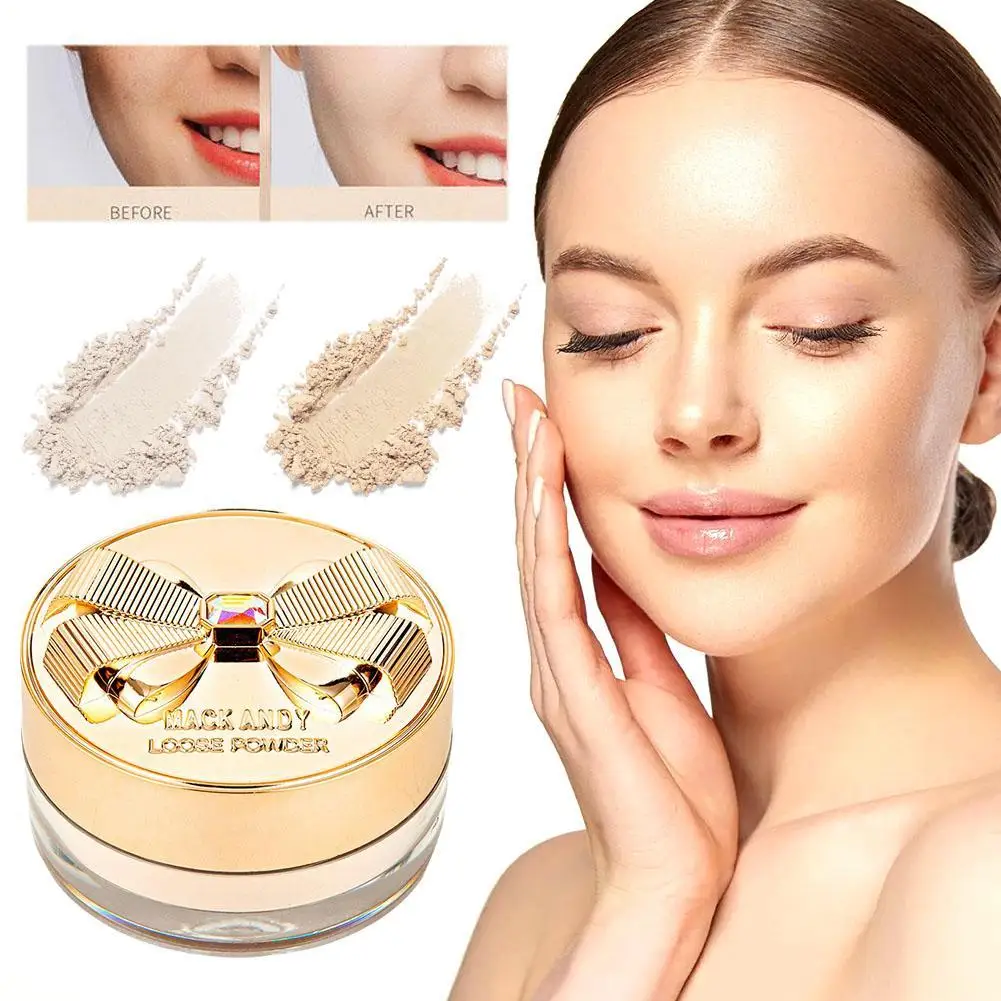 

Matte Translucent Loose Powder Makeup Setting Powder Waterproof Oil-control Brighten Tone Invisible Pore Lasting Makeup Cosmetic