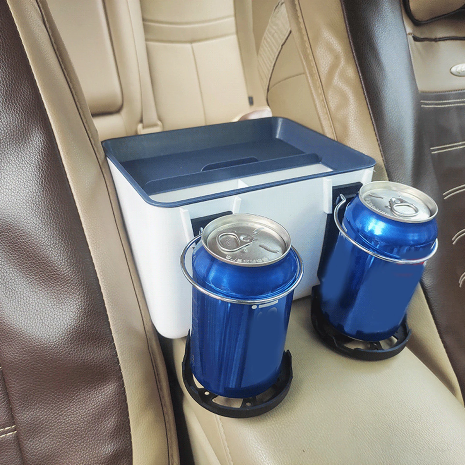 

Car Storage Box Car Armrest Paper Towel Organizers for Phone Tissue Cup Drink Holder Car Interior Stowing Tidying Accessories